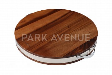 Разделочная доска "Cunoba Cucina"  d 38 см.,100% дерево