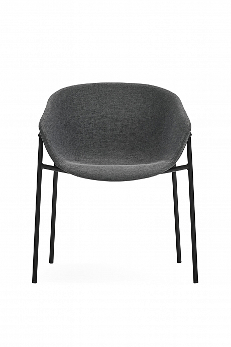 Полукресло Hug, цвет темео серый